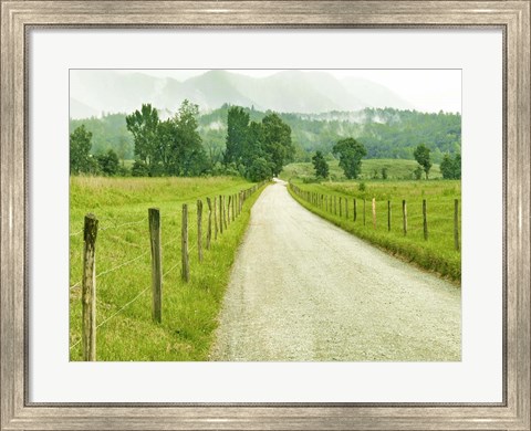 Framed Country Road Photo I Print