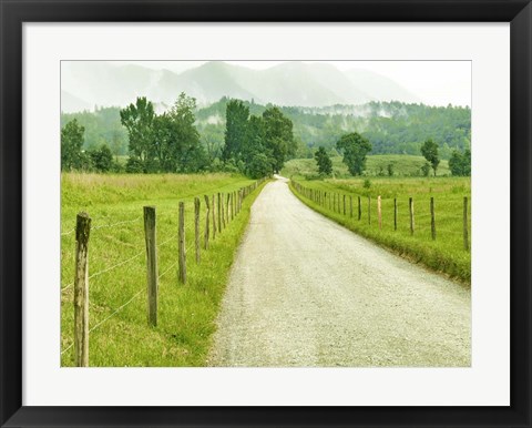 Framed Country Road Photo I Print