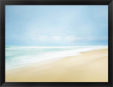 Framed Beachscape Photo IV Print