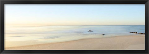 Framed Beachscape Panorama II Print