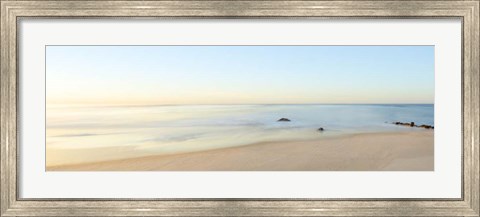 Framed Beachscape Panorama II Print