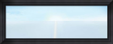 Framed Beachscape Panorama IV Print