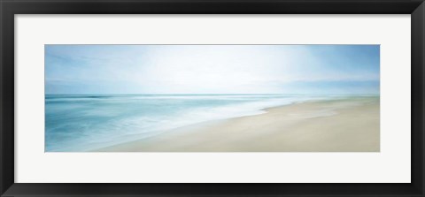 Framed Beachscape Panorama VIII Print
