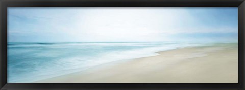 Framed Beachscape Panorama VIII Print