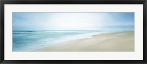 Framed Beachscape Panorama VIII Print