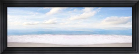 Framed Beachscape Panorama XI Print