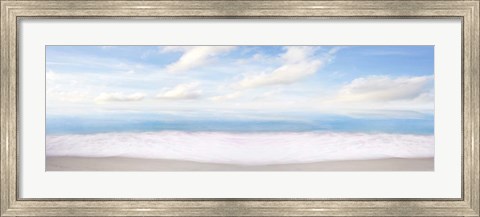 Framed Beachscape Panorama XI Print