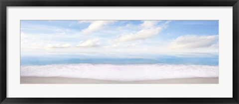 Framed Beachscape Panorama XI Print