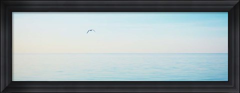 Framed Beachscape Panorama XII Print