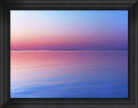 Framed Lakescape IV Print