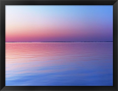 Framed Lakescape IV Print