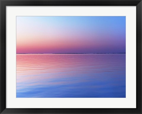 Framed Lakescape IV Print