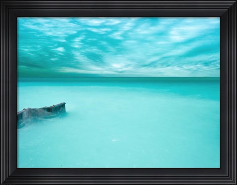 Framed Lakescape VII Print