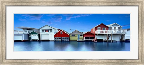 Framed Lakescape Panorama VII Print