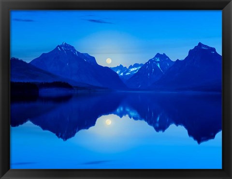 Framed Mountainscape Photograph II Print