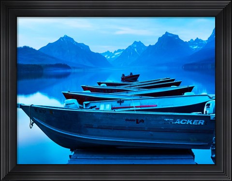 Framed Mountainscape Photograph IV Print