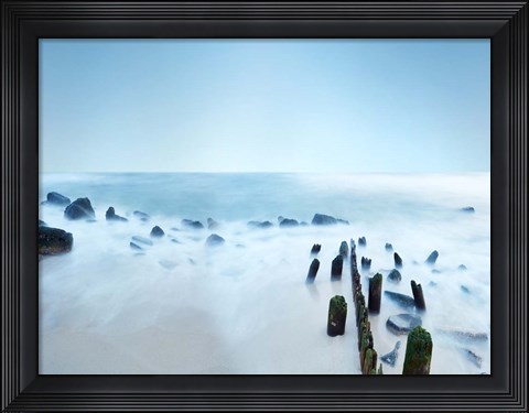 Framed Seascape Photo III Print