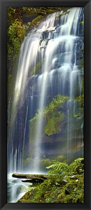 Framed Vertical Water V Print