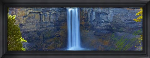 Framed Waterfall Panorama I Print