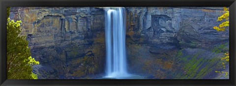 Framed Waterfall Panorama I Print