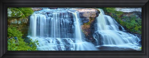 Framed Waterfall Panorama II Print