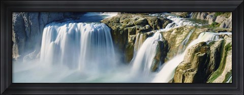 Framed Waterfall Panorama IV Print