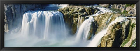 Framed Waterfall Panorama IV Print