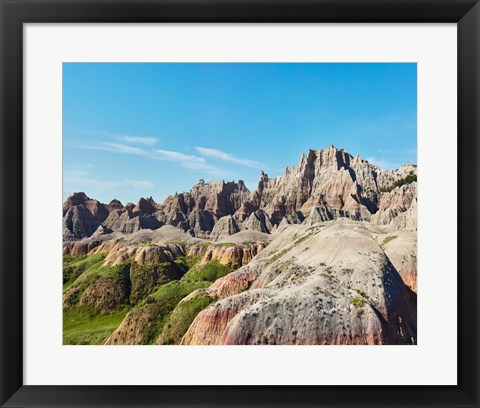 Framed Badlands II Print