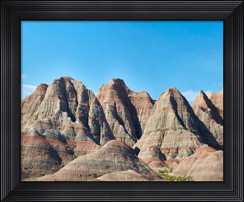 Framed Badlands III Print