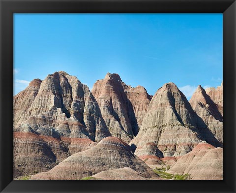 Framed Badlands III Print