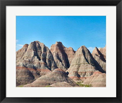 Framed Badlands III Print