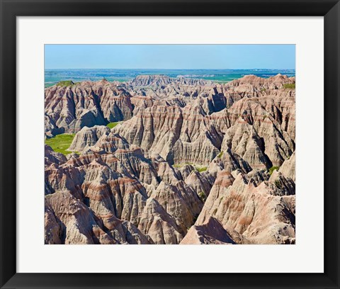 Framed Badlands IV Print