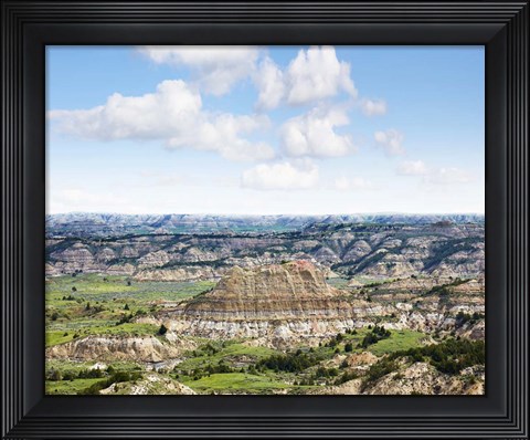 Framed Badlands VI Print