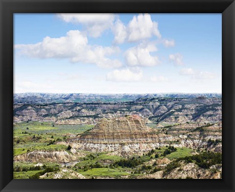 Framed Badlands VI Print