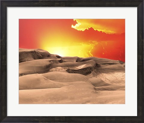 Framed Western Landscape Photo VII Print