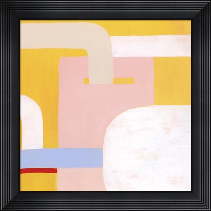 Framed Getting Along IV Print