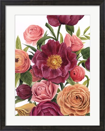 Framed Balmy Blooms II Print