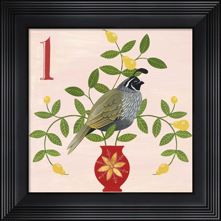 Framed Twelve Days I Print