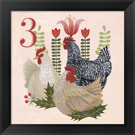 Framed Twelve Days III Print