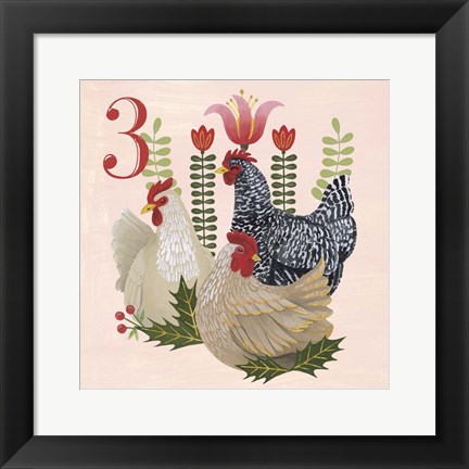 Framed Twelve Days III Print