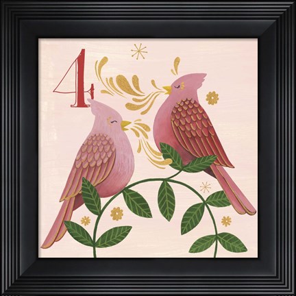 Framed Twelve Days IV Print
