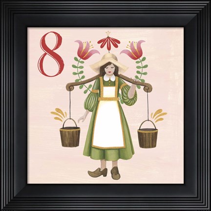 Framed Twelve Days VIII Print
