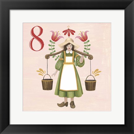 Framed Twelve Days VIII Print