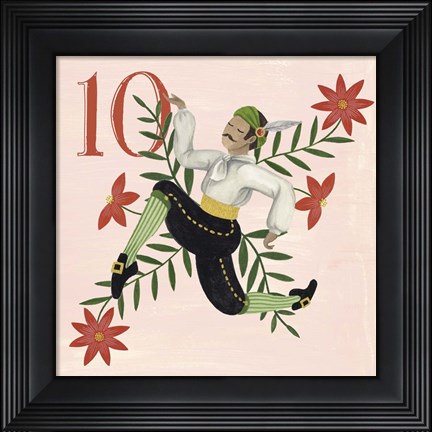 Framed Twelve Days X Print