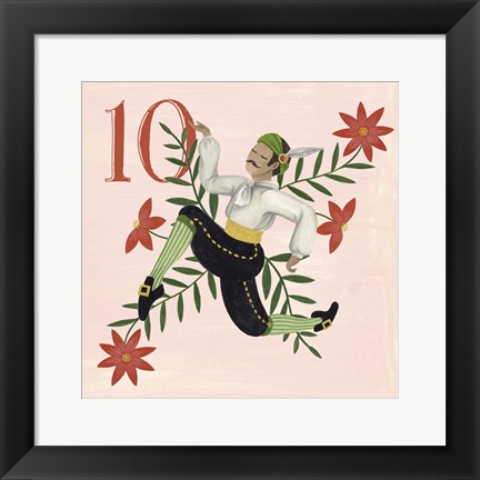 Framed Twelve Days X Print
