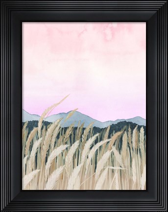 Framed Wheaten Dawn I Print