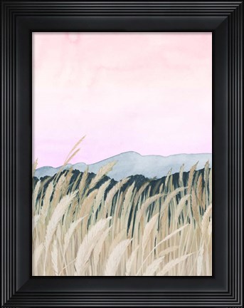 Framed Wheaten Dawn II Print