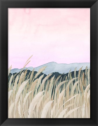 Framed Wheaten Dawn II Print