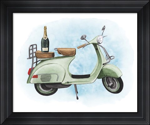 Framed Venice Voyage I Print