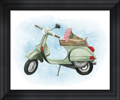 Framed Venice Voyage II Print
